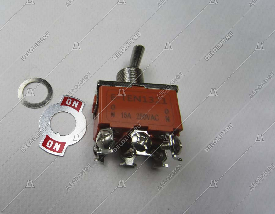 Тумблер (переключатель), KN-202, 36-4131, ON-ON, 15А, 250В, двухполюсный