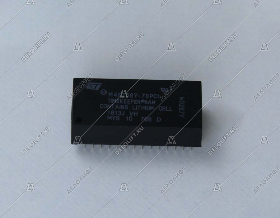 Устройство запоминающее, STMicroelectronics, M48T58Y-70PC1, 4-Кб (8 Кб х 8), 5В