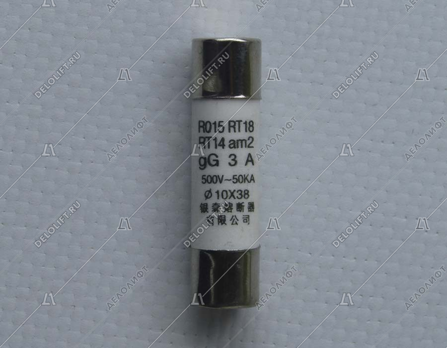 Предохранитель керамический, IEC 60269-2, 3A, 500V