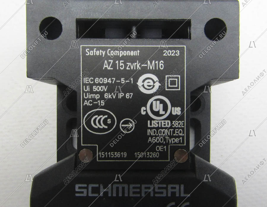 Выключатель концевой, AZ15 ZVRK-M16, 4А, 230V, с ответной частью