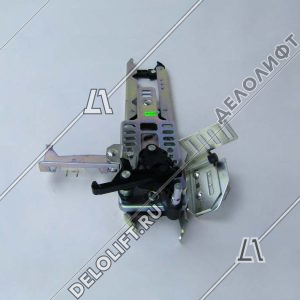 Отводка привода ДК, механическая, с замком CDL-VF00CD000, правая, L - 460 мм