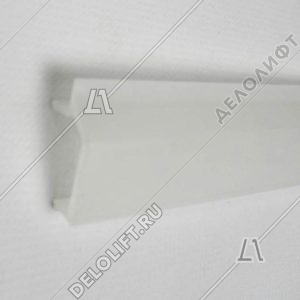 Плафон подсветки ступеней эскалатора, пластиковый, белый