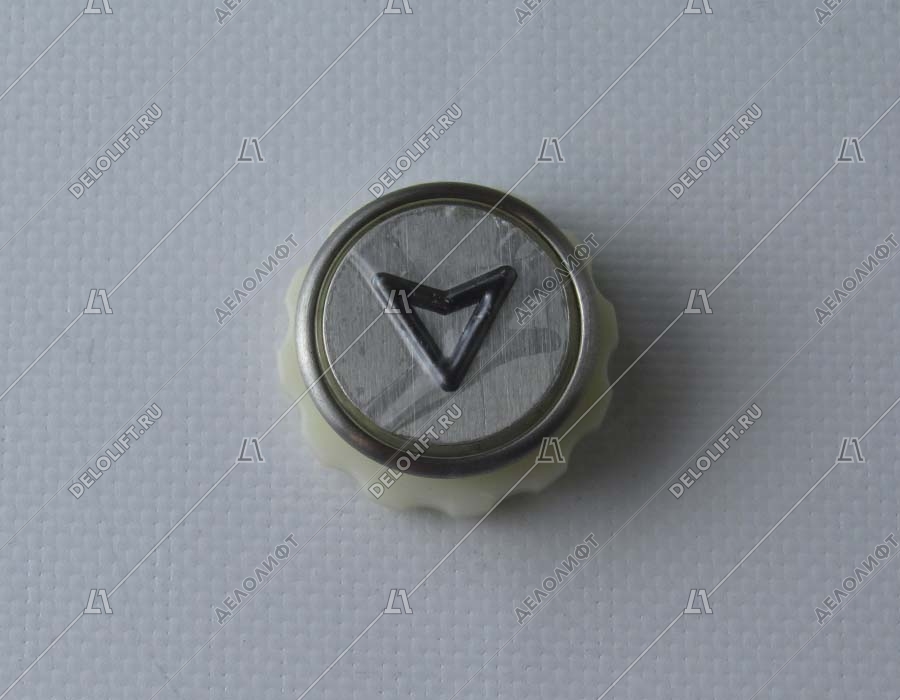 Кнопка вызова/приказа, BBP-R302-VCOLT-D-R-ARR-C, стрелка, красная подсветка, тип А4N107639
