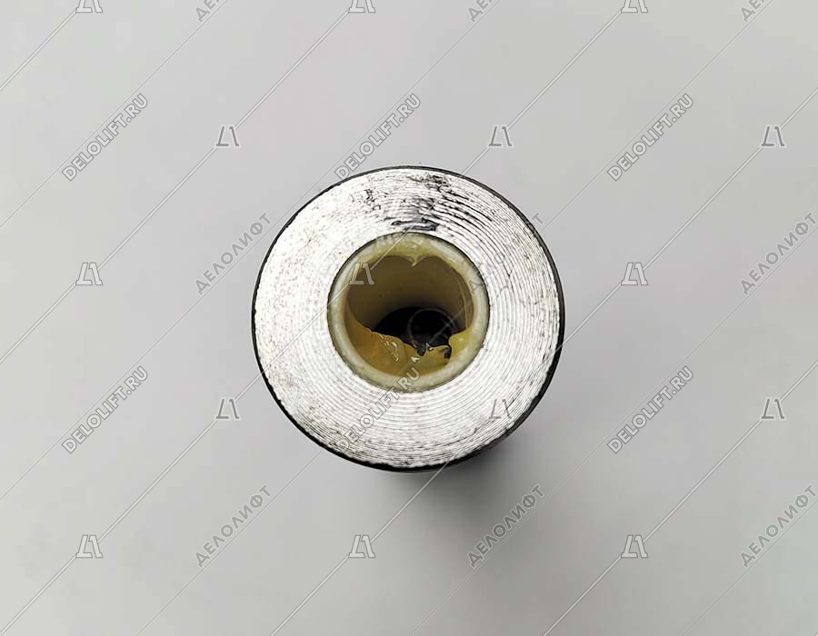 Ось цепи ступеней, R20 13KV, L - 108 мм, D - 30,4 мм, d - 12,8 мм, с шайбой