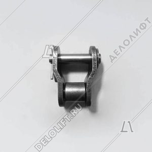 Переходное звено, однорядной цепи привода поручня эскалатора, шаг - 31,75 мм, тип A