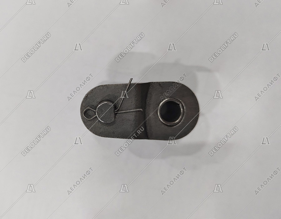 Переходное звено, однорядной цепи привода поручня эскалатора, шаг - 25,4 мм, тип A