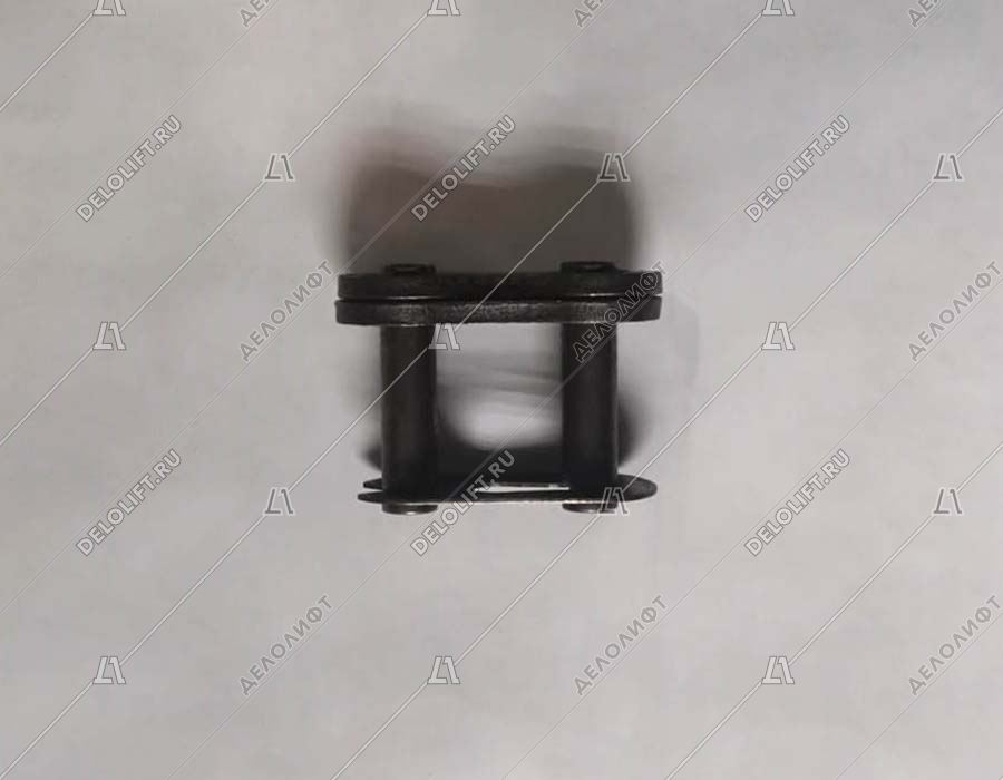 Соединительное звено, однорядной цепи привода поручня эскалатора, шаг - 31,75 мм, тип A