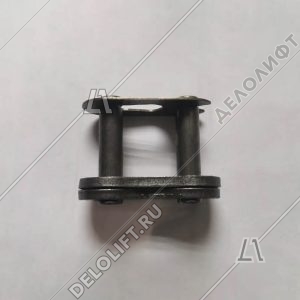 Соединительное звено, однорядной цепи привода поручня эскалатора, шаг - 31,75 мм, тип A