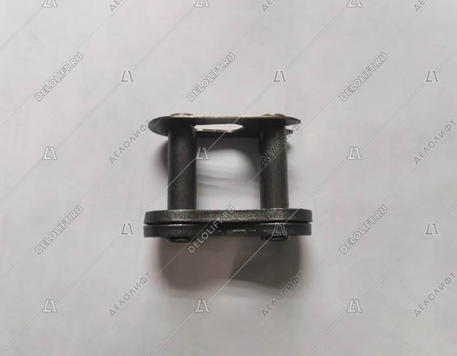 Соединительное звено, однорядной цепи привода поручня эскалатора, шаг - 31,75 мм, тип A