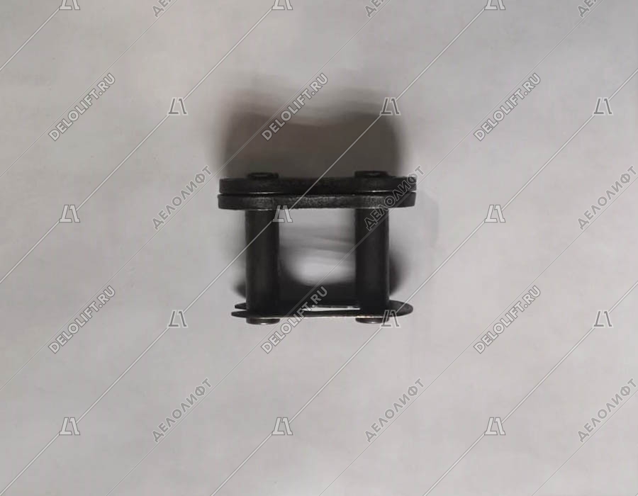 Соединительное звено, однорядной цепи привода поручня эскалатора, шаг - 19,05 мм, тип B