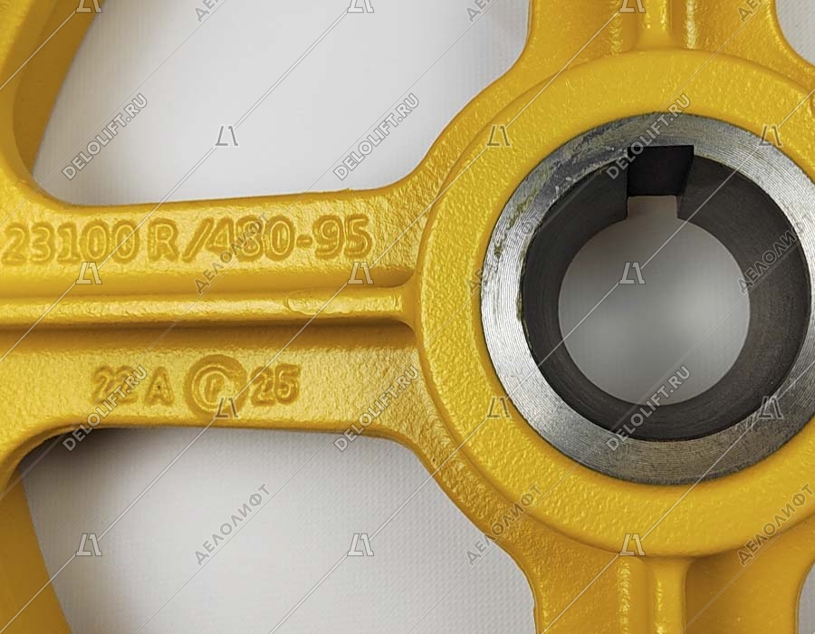 Канатоведущий шкив (КВШ), M71S, 480х5х11