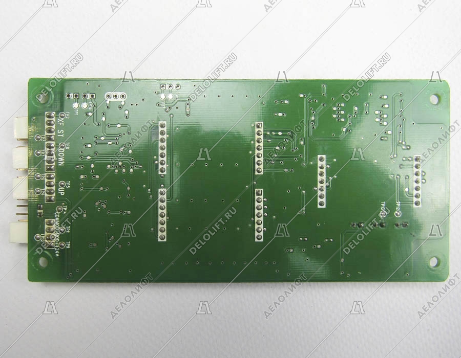 Плата этажного индикатора, синяя индикация