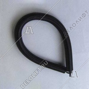 Пружина дверей шахты, L - 374 мм, наружн. D - 16 мм, диаметр проволоки - 1,5 мм