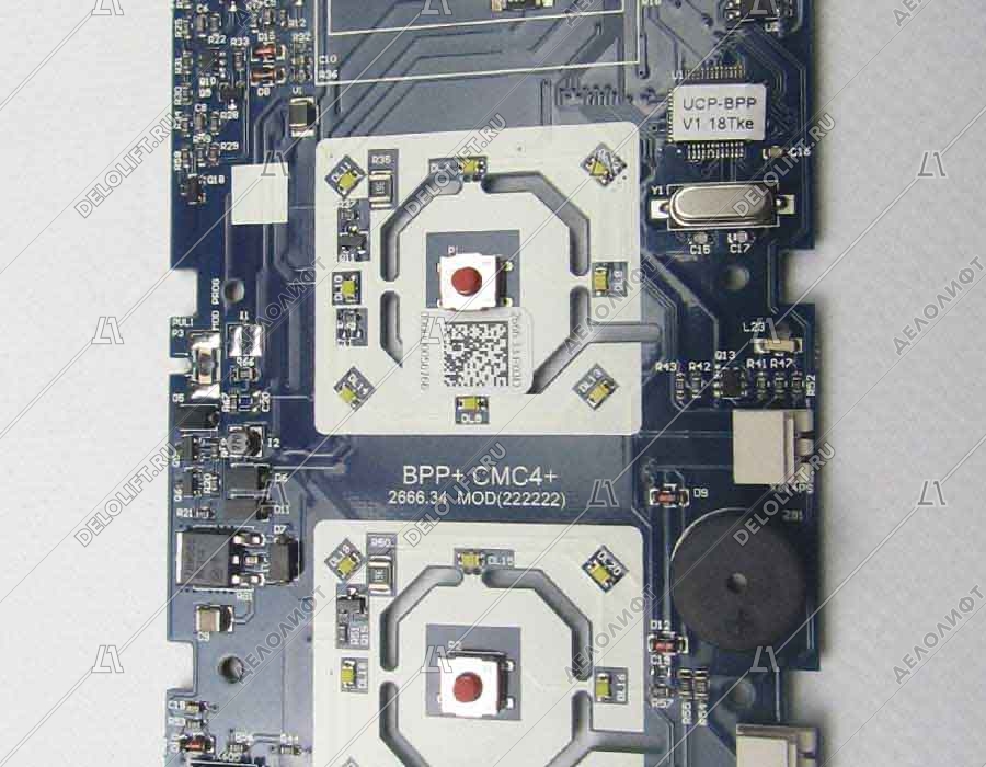 Плата вызывной панели, BPP+ CMC4+ (2666.34) MOD(222222)