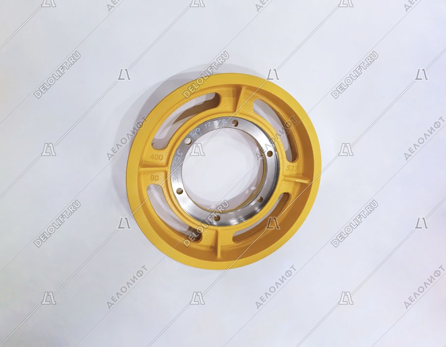 Канатоведущий шкив (КВШ), M73, 400x4x9