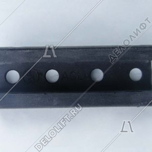 Вкладыш башмака направляющей кабины/противовеса, SHS, полукруглый