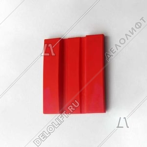 Вкладыш башмака направляющей кабины/противовеса, книжка, EKL 5 PU, для башмака WSMKL+L10, D - 5 мм