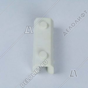 Вкладыш башмака направляющей кабины/противовеса, T - 10 мм, L - 80 мм (для башмака DL02018)