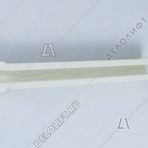 Вкладыш башмака направляющей кабины/противовеса, B22, T - 16 мм, L - 220 мм