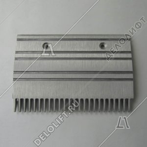 Гребенка входной площадки, 506NCE/XO508, 24 зубца, 206x140 мм, правая, алюминий