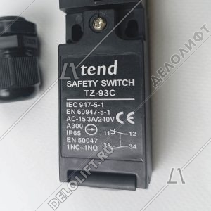 Выключатель безопасности, TZ-93C, TEND