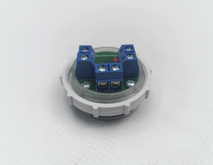 Кнопка вызова/приказа, ВК-33-5Б, открытие дверей, красная подсветка, с Брайлем (разъем MLB)