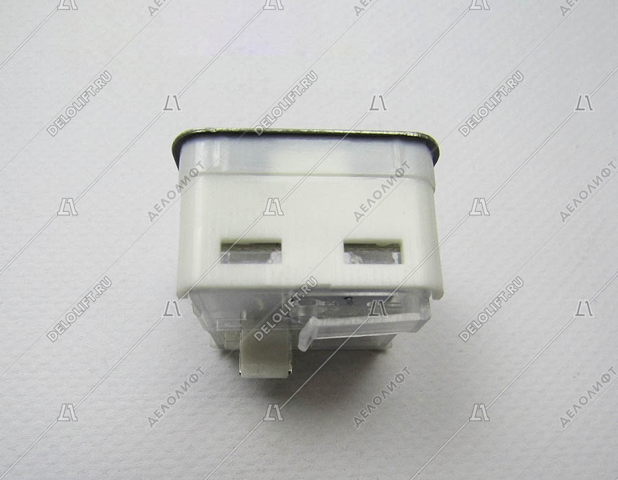 Кнопка вызова/приказа, "Вниз", 24V, красная подсветка, квадратная, с Брайлем