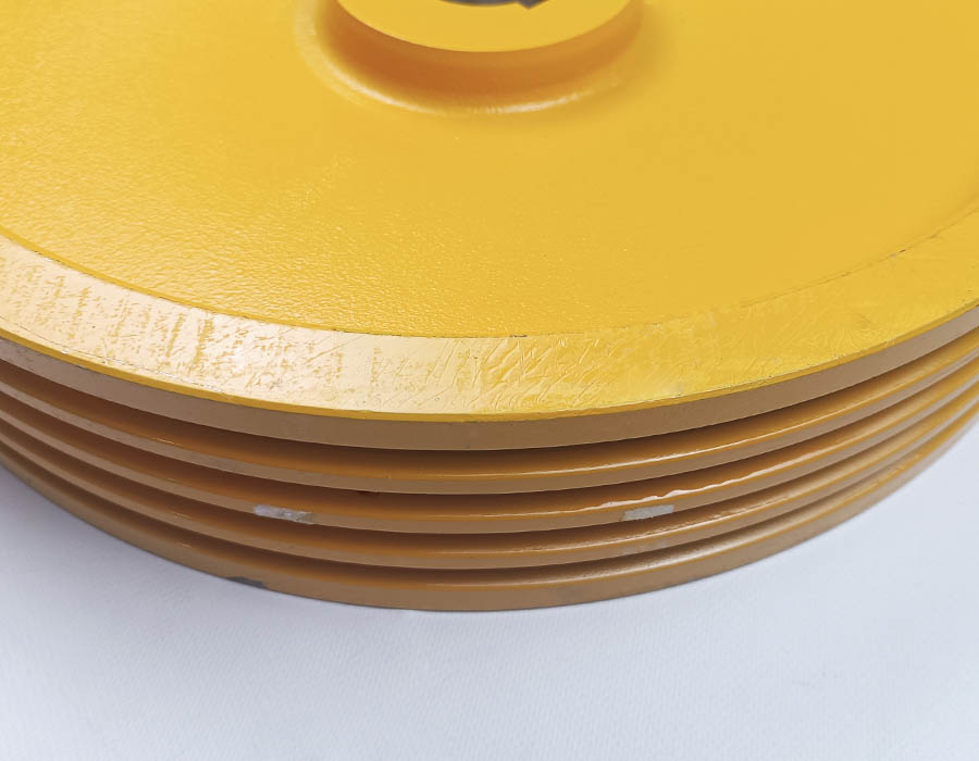 Канатоведущий шкив (КВШ), 480x4x10, для лебедки LEO