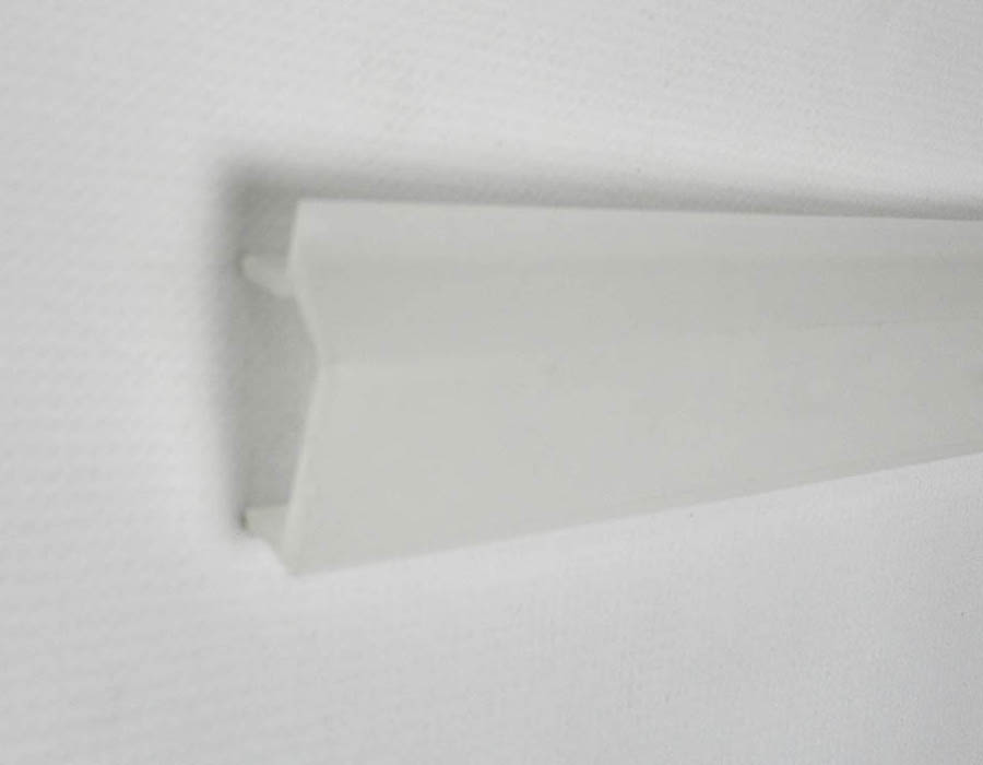 Плафон подсветки ступеней эскалатора, пластиковый, белый