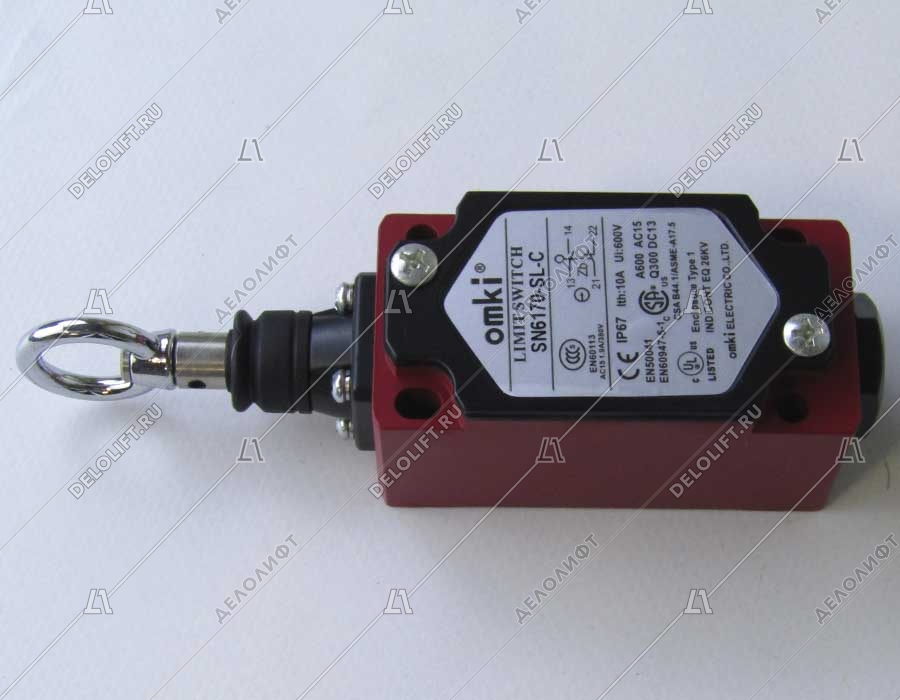 Выключатель концевой, SUNS, SN 6170-SL-C, 10A
