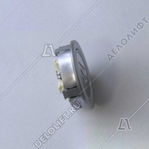 Кнопка приказа, круглая, "стрелка вверх" FMR MIRROR, красная подсветка