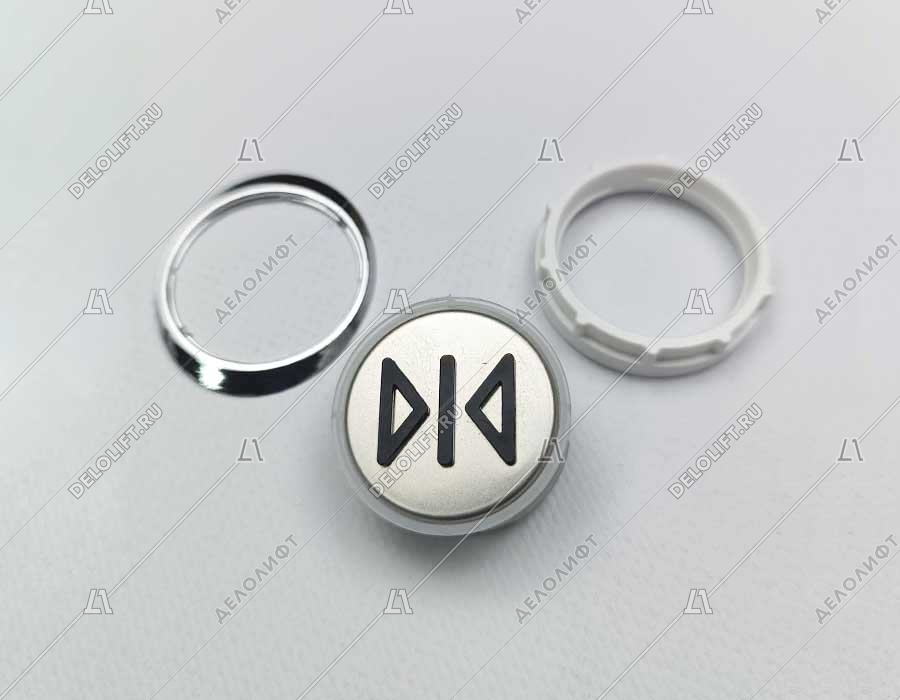 Кнопка вызова/приказа, Venus, закрытие дверей, синяя подсветка (разъем MLC)