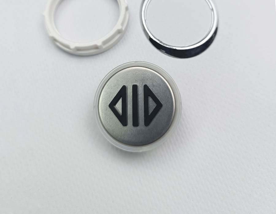 Кнопка вызова/приказа, Venus, открытие дверей, синяя подсветка (разъем MLC)