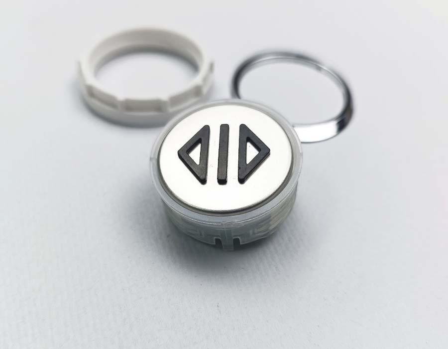 Кнопка вызова/приказа, Venus, открытие дверей, синяя подсветка (разъем MLC)