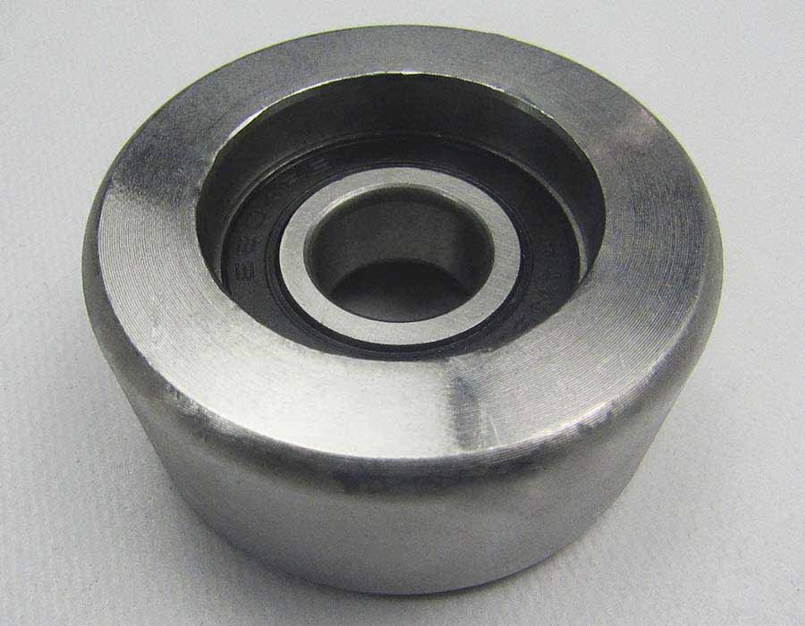 Ролик поручня, D - 70 мм, W - 30 мм, 6204, направляющий, металлический