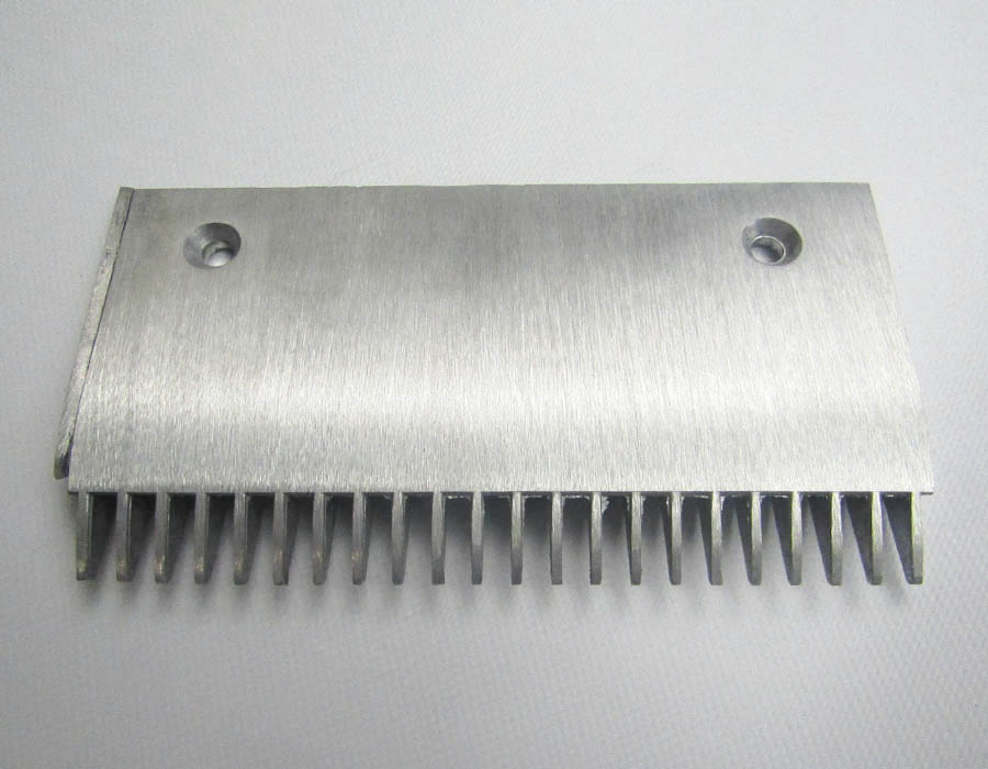 Гребенка входной площадки, 22 зубца, 200x107 мм, правая, алюминий