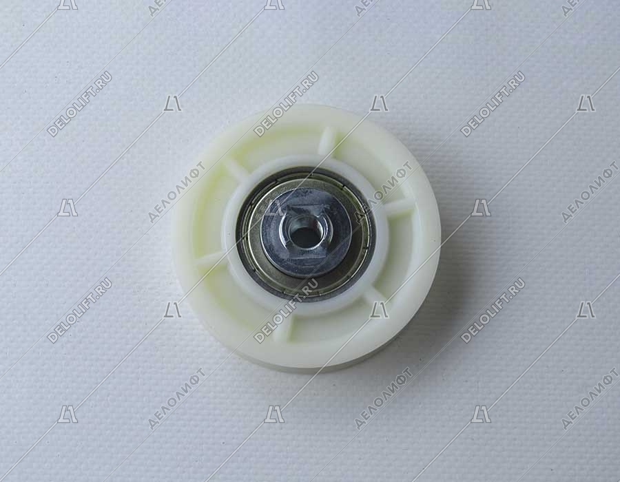 Ролик каретки дверей шахты, 6203Z, D - 74 мм, W - 16 мм, M10