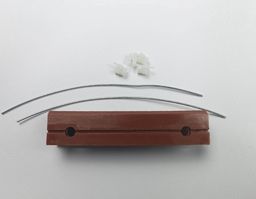 Вкладыш башмака направляющей кабины/противовеса, T - 16 мм, L - 140 мм, несмазываемый