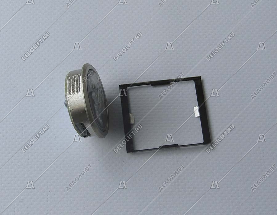 Кнопка вызова/приказа, HUNTER, MVLA2, Вверх, синяя подсветка, с Брайлем