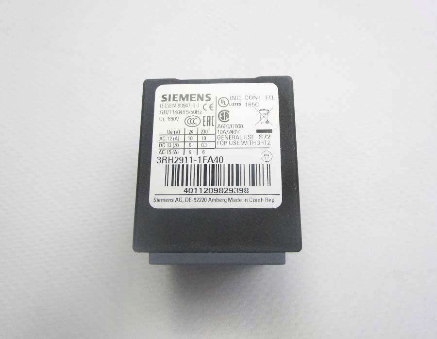Блок дополнительных контактов, 3RH2911-1FA40, 4НО