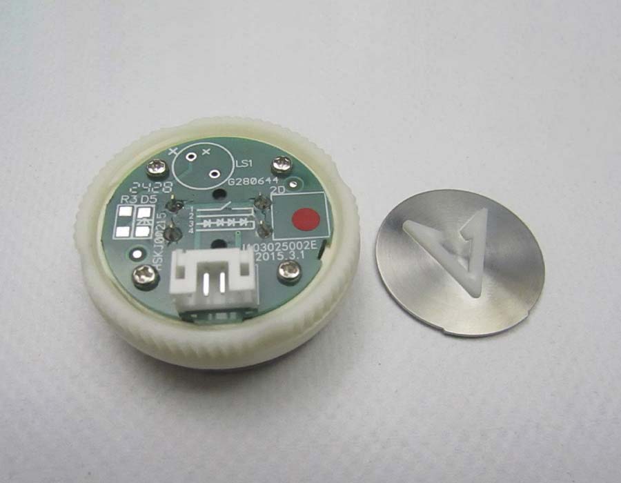 Кнопка вызова/приказа, стрелка вверх, красная подсветка, KAS901