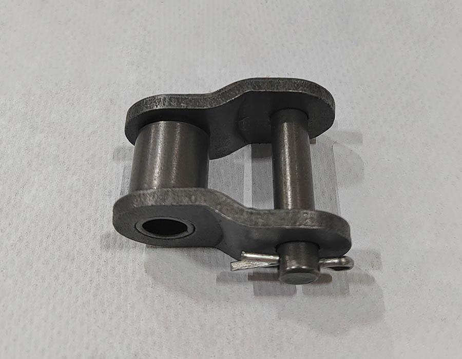 Переходное звено, однорядной цепи привода поручня эскалатора, шаг - 25,4 мм, тип B, усиленное (HY)