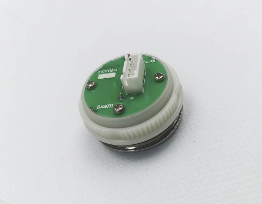 Кнопка вызова/приказа, BAS231, 12 этаж, с кодом Брайля, белая подсветка