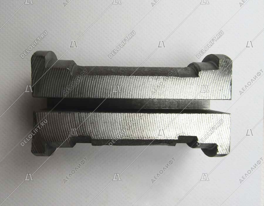 Вкладыш башмака, В - 6 мм, L - 105 мм, чугун