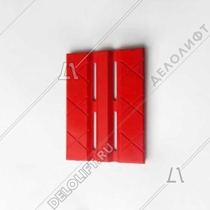 Вкладыш башмака направляющей кабины/противовеса, книжка, EL 16 PU, для башмака HSM+WSML, D - 16 мм