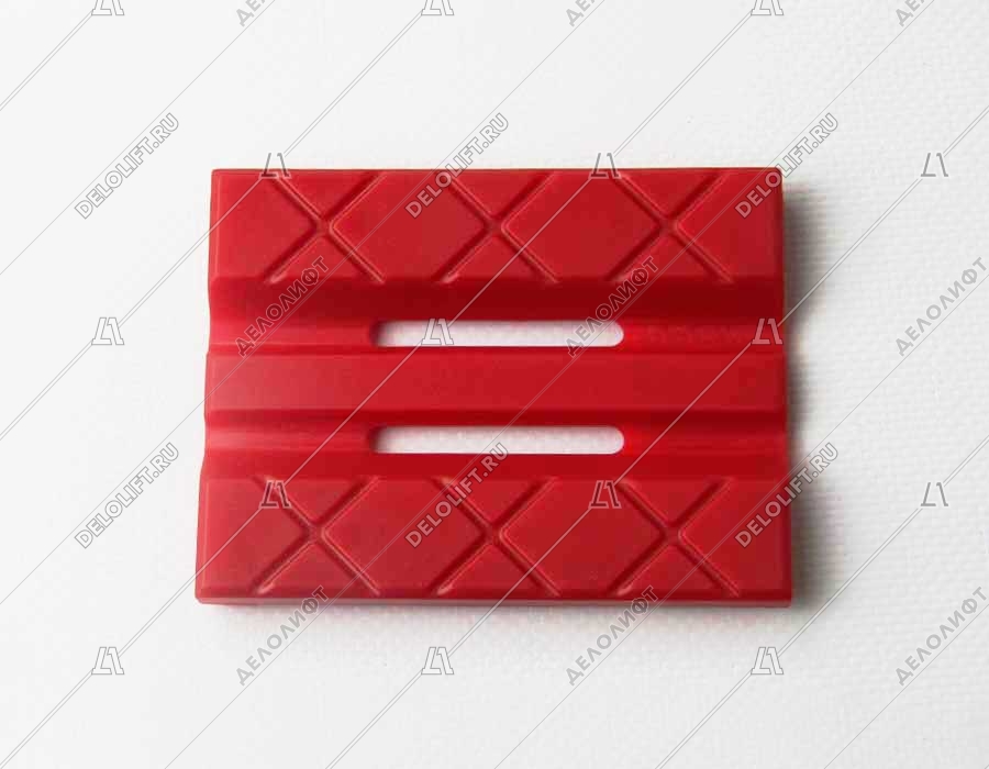 Вкладыш башмака направляющей кабины/противовеса, книжка, EK 5 PU, для башмака HSMK+WSMK, D - 5 мм