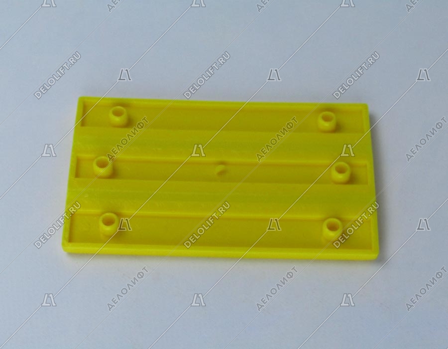 Вкладыш башмака направляющей кабины/противовеса, BFK16, L - 140 мм