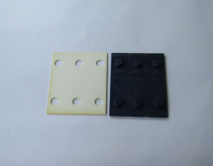 Вкладыш башмака направляющей кабины/противовеса, BFK16, L - 100 мм, с антивибрационной вставкой