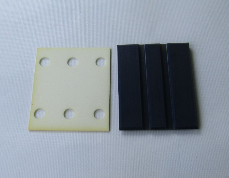 Вкладыш башмака направляющей кабины/противовеса, BFK16, L - 100 мм, с антивибрационной вставкой