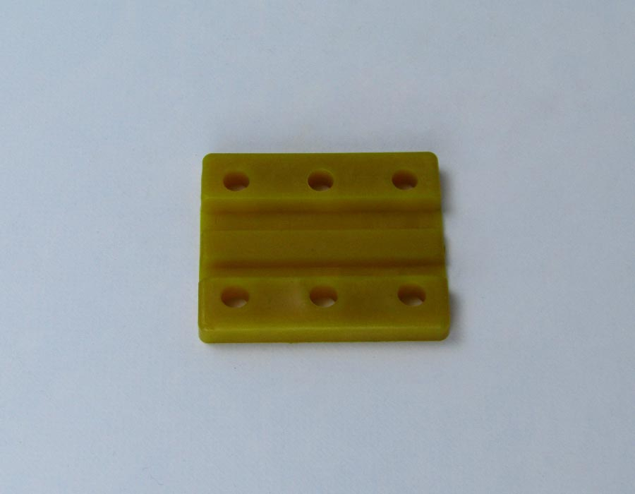 Вкладыш башмака направляющей кабины/противовеса, 80x25x5 мм